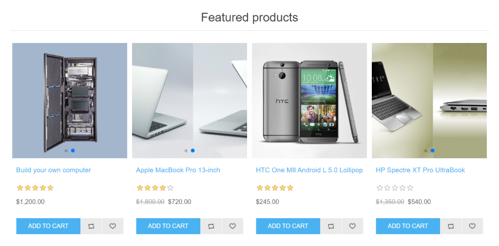 product box picture enhancement featured product